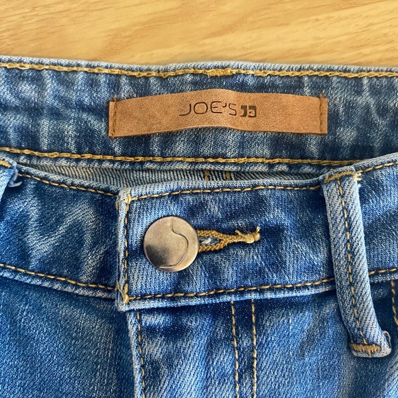 Joe’s Jeans~The Charlie High Rise Skinny Crop Vertical Studded Jeans Size 26 - Picture 7 of 12